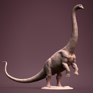 brontosaurus male clynche art Toys & Games Animal Creature Figures dinosaur tabletop dnd sauropod 3d print model - Mito3D
