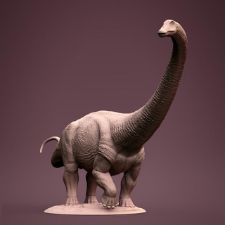 brontosaurus female clynche art Toys & Games Animal Creature Figures dinosaur tabletop dnd sauropod 3d print model - Mito3D