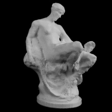 memory met york scan marble nude 20thcentury danielchesterfrench 3d print model - Mito3D
