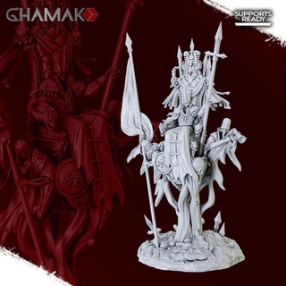 kosheivs silent king ghamak Tabletop Characters & Creatures Fantasy Universe dragons dungeons fantasy ghost warhammer miniature hammer age wargame night dnd haunt pathfinder spectre sigmar wh aos nighthaunt 3d print model - Mito3D