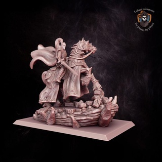 fey knight lubart miniatures Tabletop Characters & Creatures Fantasy Universe fantasy warhammer sla age wargame 9th warhammerfantasy whfb theninthage ninthage ninth kingdomofequitaine t9a lubartminiatures koe 3d print model - Mito3D