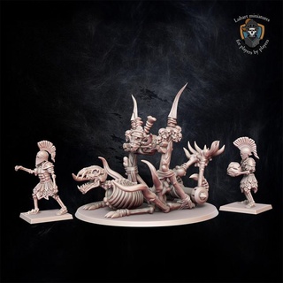 charnel catapult lubart miniatures Tabletop Characters & Creatures Fantasy Universe Vehicles Machines fantasy warhammer sla age wargame 9th ud warhammerfantasy whfb tombkings theninthage ninthage ninth t9a lubartminiatures undyingdynasties acnientordnance 3d print model - Mito3D