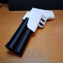 wastelander refutação airsoft espingarda pistola sports outdoor funcionais arma prop cosplay tiro 3d print model - Mito3D