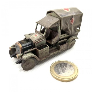 ww1 fr ambulance clean & destroy alphonse marcel Tabletop Characters Creatures Historical Universe Vehicles Machines vehicle 3d print model - Mito3D