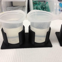 laboratuvar tezgahı şişe tutucular eğitim bilim labware 3d print model - Mito3D
