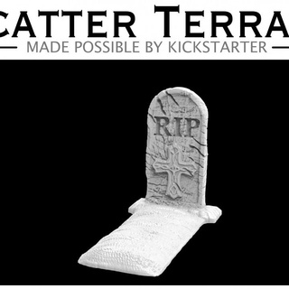 lápide mia ok tampo mesa 3D imprimível terreno fantasia dragões masmorras jogos mini rpg miniatura cemitério dnd espalhar 3d print model - Mito3D