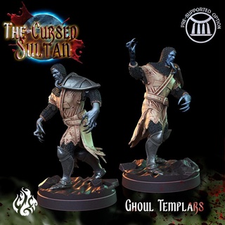 ghoul templars crippled god foundry  Tabletop Tabletop Characters & Creatures Fantasy Universe Tabletop Tabletop Characters & Creatures fantasy god knight rpg undead wargames warrior zombie patreon templar dnd ghoul sultan pathfinder tabletopgames cursed foundry crippled cgf  3d print model - Mito3D
