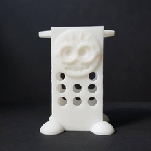 esbirro ladrillo titular niños jugos juegos juguetes minionkidsjuicesbrick 3d print model - Mito3D