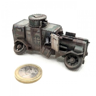ww1 ehrhardt clean&destroy alphonse marcel Tabletop Characters & Creatures Historical Universe Vehicles Machines vehicle 3d print model - Mito3D