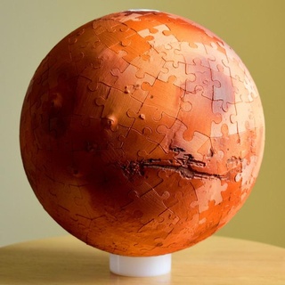 Marte rompecabezas flexible juguetes juegos óptico espejismo planeta escultura espacio juguete 3d print model - Mito3D