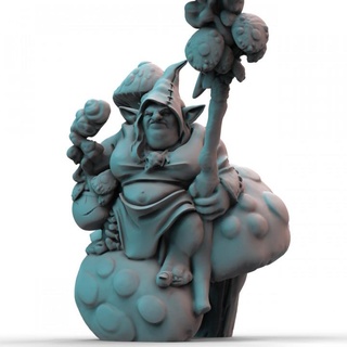 cin şaman pre supported Yazdır minis kadın kasvetli Gitz mollog bıçaklar trogof kaya bağırsağı Troggboss 3d print model - Mito3D