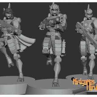 greater good anime figurines may 2022 minigames miniatures Tabletop Characters & Creatures Sci-Fi Universe 40k space warhammer tau marine wh40k firewarrior sob 3d print model - Mito3D
