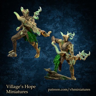 árbol arquero guardián bosque pueblo esperanza miniaturas mesa caracteres criaturas fantasía universo monstruo rpg miniatura minis dnd ttrpg trpg 3d print model - Mito3D
