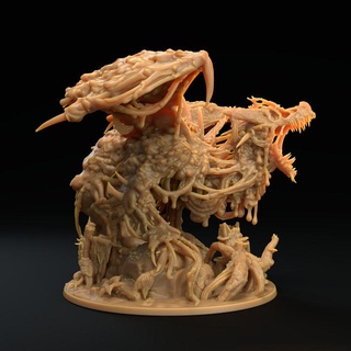 ooze dragon presupported zyruxin caustic maw trappers lodge Tabletop Characters & Creatures Fantasy Universe dragons dungeonsanddragons slime d&d dnd jelly pathfinder gelatinouscube oozeling dragontrapperslodge jubilex 3d print model - Mito3D