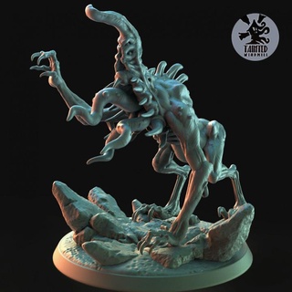 sangsue chien entaché Moulin vent table personnages créatures fantaisie univers créature sombre horreur monstre mal dnd pourriture 3d print model - Mito3D