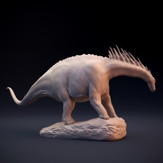amargasaurus dinosaure sauropode chien jouets Jeux animal créature figures bête jurassique lézard longue cou reptile préhistorique disparu herbivore apatosaure 3d print model - Mito3D