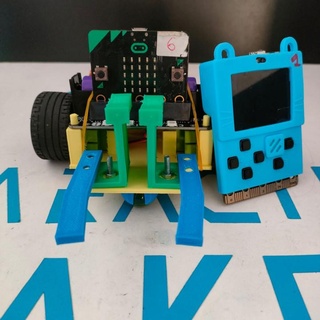 Roboter Mikro bisschen makecode Arkade Miau Charaktermacher Gadgets Elektronik Robotik Wagen Arduino Himbeere Mikrobit 3d print model - Mito3D