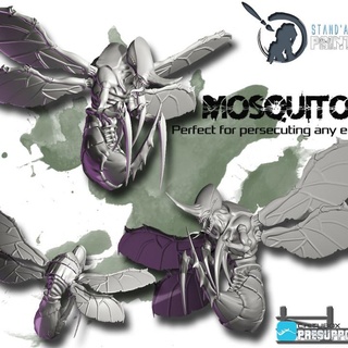 mosquitos stand'art painting 40k animal battle fly insect invaders warhammer bugs insecte swarm tyranids gargoyles insectoid xenos void tyranid horsefly spacebug moustique mouche 3d print model - Mito3D