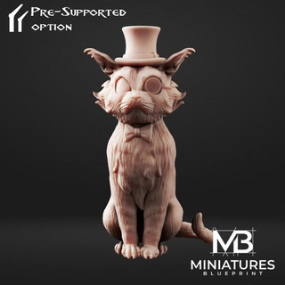 jack good cat miniatures blueprint Tabletop Characters & Creatures Fantasy Universe 5 animal beast creature dragon fantasy funny monster pokemon companion evil noble kitty dungeon dnd infinite guild 3d print model - Mito3D