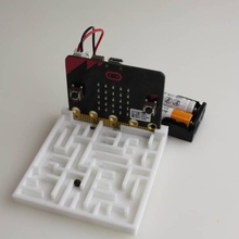 micro labirinto l'istruzione bbcmicro po' 3d print model - Mito3D