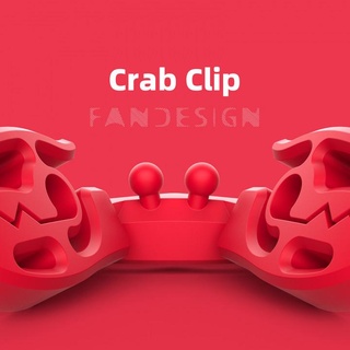 crab clips frank cheung Home & Garden Workshop Tools clip magnet stick 3d print model - Mito3D