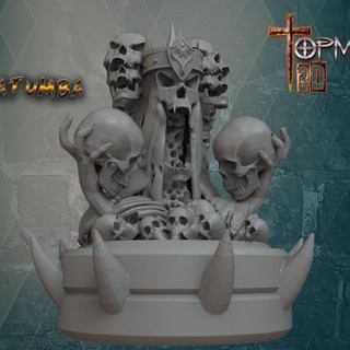 escenografia caravelas para juegos de rol ignacio berbel garcia Tabletop 3D Printable Terrain Fantasy troll ogro enanos orco gigantes 3d print model - Mito3D