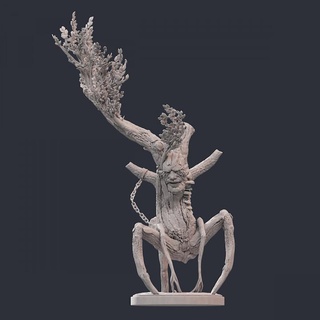 treant thesurrealfactory tavolo personaggi creature fantasia universo natura albero ent 3d print model - Mito3D
