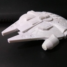millenium falcon yt-1300 freighter toys & games movie starwars vehicle 3d print model - Mito3D