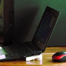 ordinateur portable anti chauffage gadgets l'électronique 3d print model - Mito3D
