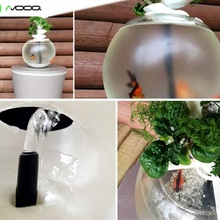 cascaqua cascata aquaponics upcycling boccia vetro 3d print model - Mito3D