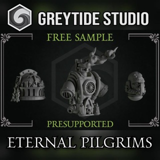 eternal pilgrims free sample greytide studio Tabletop Characters & Creatures Sci-Fi Universe 40k space wargames miniature marine bits 32mm primaris 3d print model - Mito3D