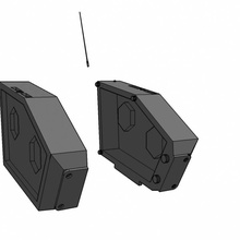 cabina sinistra robot 3d print model - Mito3D