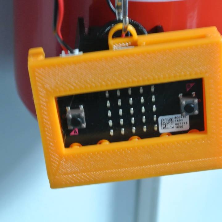 microbit kordon durumda eğitim 3D print model - Mito3D