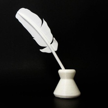 pluma ave jardín tienda 3d print model - Mito3D