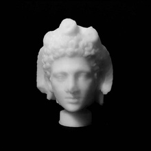 alexandre museu nacional copenhaga dinamarca scan busto grego rei escultura imperador alexander macedónio perse 3d print model - Mito3D