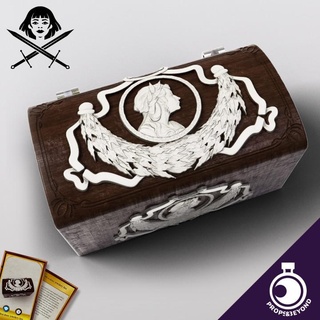 miraculous jewellery box props&beyond Props & Cosplay accessory ancient card container dragons dungeons epic fantasy gaming gem gift item jewel master medieval prop roleplay rpg toy warhammer magic cosplay props jewelry supportless tabletop puzzles real beyond size d&d dnd dm 5e stat representation gm gamemaster wondrous in-game 3d print model - Mito3D