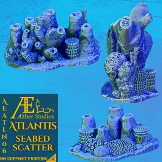 aeatln06 Meeresboden streuen Äther Studios Tischplatte 3D druckbar Terrain Fantasie atlantis Ätherstudien Ozeanstreuung 3d print model - Mito3D