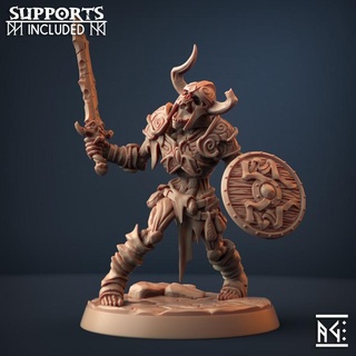 skutagaard draugar - darkness lich lord modular artisan guild dragons dungeons fantasy mini rpg skeleton undead miniature norse tabletop supports wargame dnd draugr ttrpg presupported 3d print model - Mito3D