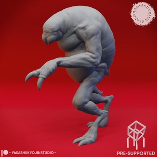 traque Ettercap table miniature pre supported yasashi kyojin studio personnages créatures fantaisie univers 40k bête punaise créature monstre personnage araignée donjons Dragons jouer rôle dnd éclaireur rois guerre aos ttrpg cri 3d print model - Mito3D