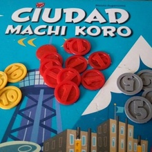 machi koro ville pièces jeu plateau mise niveau jeux société boradgameupdatemachikorocoincoins 3d print model - Mito3D