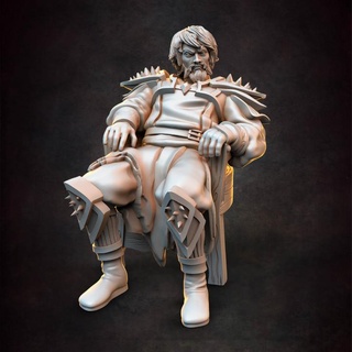 thug red clay collectibles  Tabletop Tabletop Characters & Creatures Fantasy Universe Tabletop Tabletop Characters & Creatures Tabletop Store bar villain criminal thief tavern thug badguy  3d print model - Mito3D