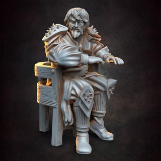 thug c red clay collectibles  Tabletop Tabletop Characters & Creatures Fantasy Universe Tabletop Tabletop Characters & Creatures Tabletop Store bar beer bandit thief tavern thug  3d print model - Mito3D