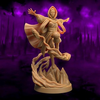 comet sorceress kineticist female presupported eldritch lodge astral plane dragon trappers Tabletop Characters & Creatures Fantasy Universe rpg wizard mage dungeonsanddragons lovecraft cleric pathfinder forgottenrealms magicuser dragontrapperslodge femalemage wildmage occultist occultadventures femalewizard indexcardrpg 3d print model - Mito3D