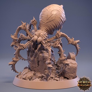 giant spider 01 - creature pack daybreak miniatures Tabletop Characters & Creatures Fantasy Universe wargaming tabletop 32mm 75mm 3d print model - Mito3D