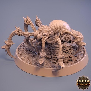giant spider 03 - creature pack 01 daybreak miniatures Tabletop Characters & Creatures Fantasy Universe wargaming tabletop 32mm 75mm 3d print model - Mito3D