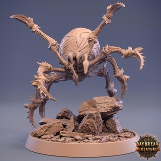 giant spider 02 - creature pack 01 daybreak miniatures Tabletop Characters & Creatures Fantasy Universe wargaming tabletop 32mm 75mm 3d print model - Mito3D