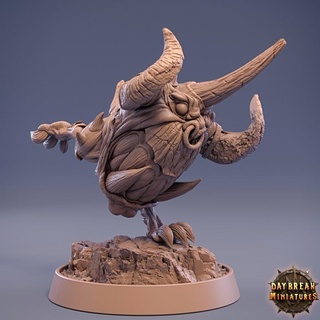 head runner 02 - creature pack 01 daybreak miniatures Tabletop Characters & Creatures Fantasy Universe dragons dungeons wargaming tabletop 32mm 75mm 3d print model - Mito3D