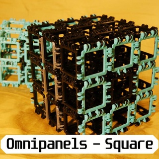 omnipainéis quadrado Brien Allison brinquedos jogos construção edifícios kit matemática Matemáticas brinquedo Construir telha geometria azulejos painéis 3d print model - Mito3D