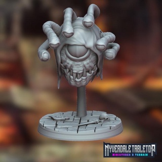 dungeon lord nyverdale tabletop Tabletop Characters & Creatures Fantasy Universe boss monster d&d beholder 5e dungeoncrawler 5emonster 3d print model - Mito3D