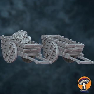 saman araba Nyverdale masaüstü karakterler yaratıklar fantezi Evren Araçlar makineler Ortaçağa ait arazi Warhammer sahne d 5e Minibüsleme epik temel Makeitepic arabası dioma 3d print model - Mito3D